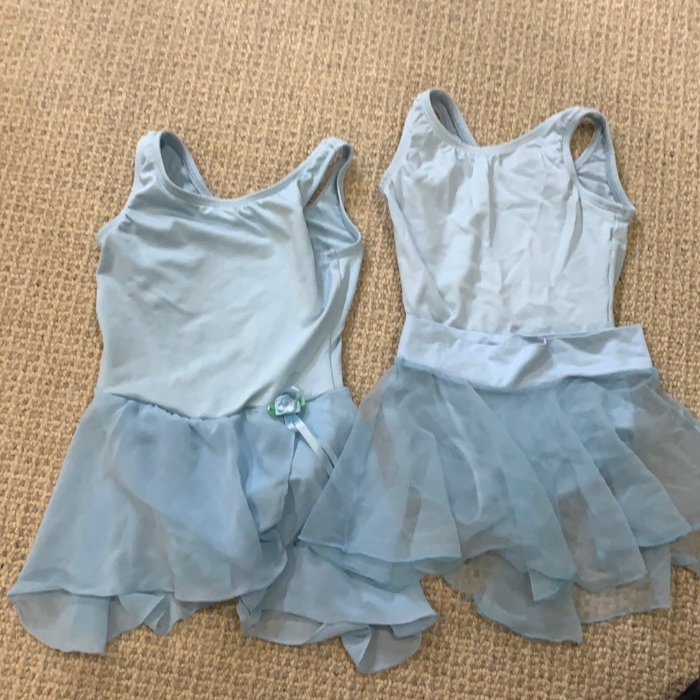 Baby blue dance leotards 🩰